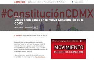 Mouvement · Voces ciudadanas en la nueva Constitución de la CDMX